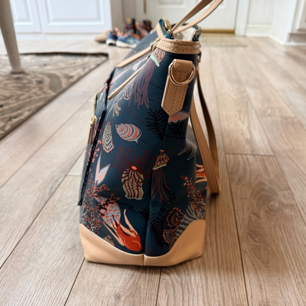Spartina 449 Mystic Mermaid XL Tech Tote - Picture 6 of 9